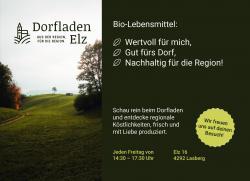 Werbeeinschaltung für Dorfladen Elz